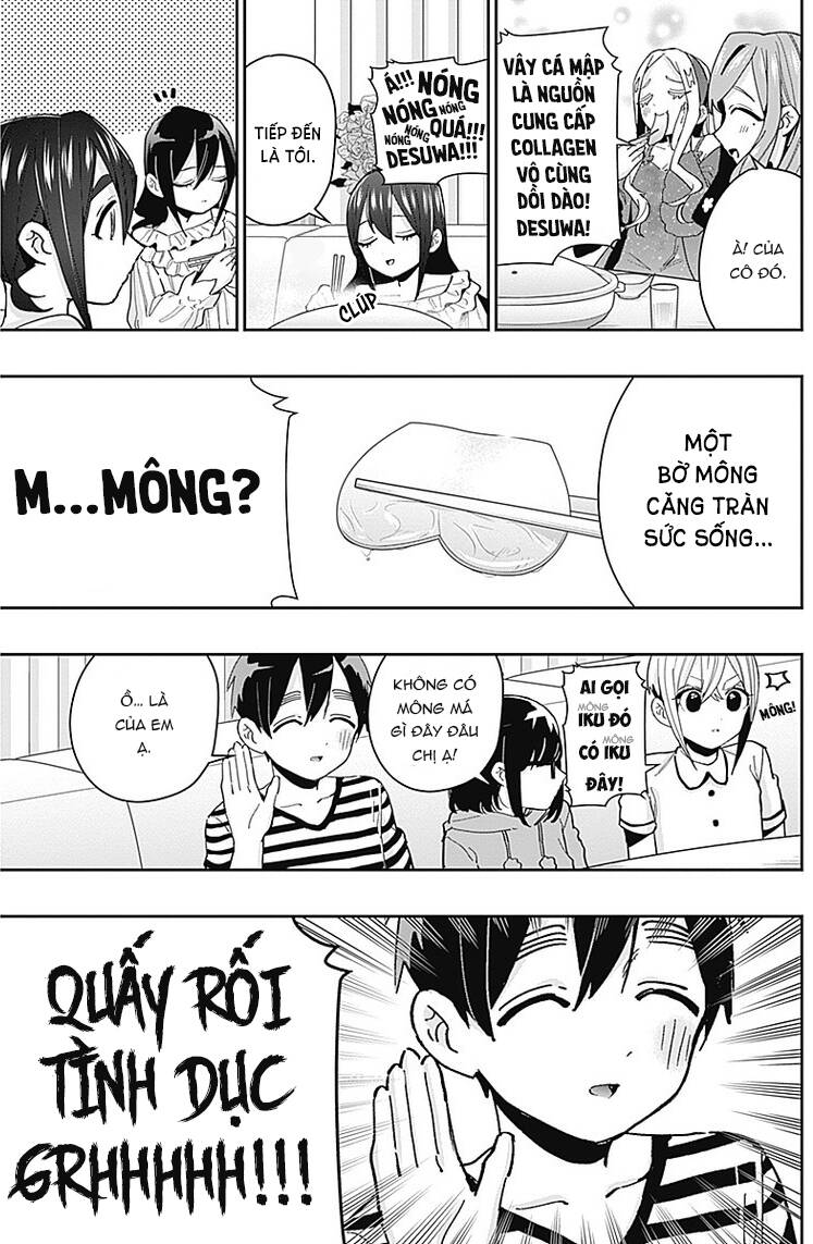 kimi no koto ga dai dai dai dai daisuki na 100-ri no kanojo chapter 66: trò chơi bÓng tỐi! bắt đầu!!! - Next chapter 67: giải sumo rái cá đỉnh của chóp