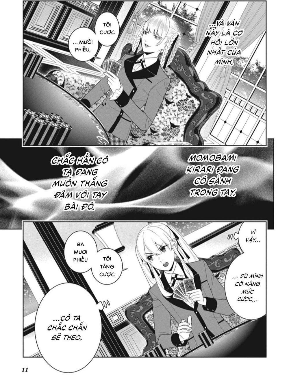 kakegurui chapter 91 - Trang 2