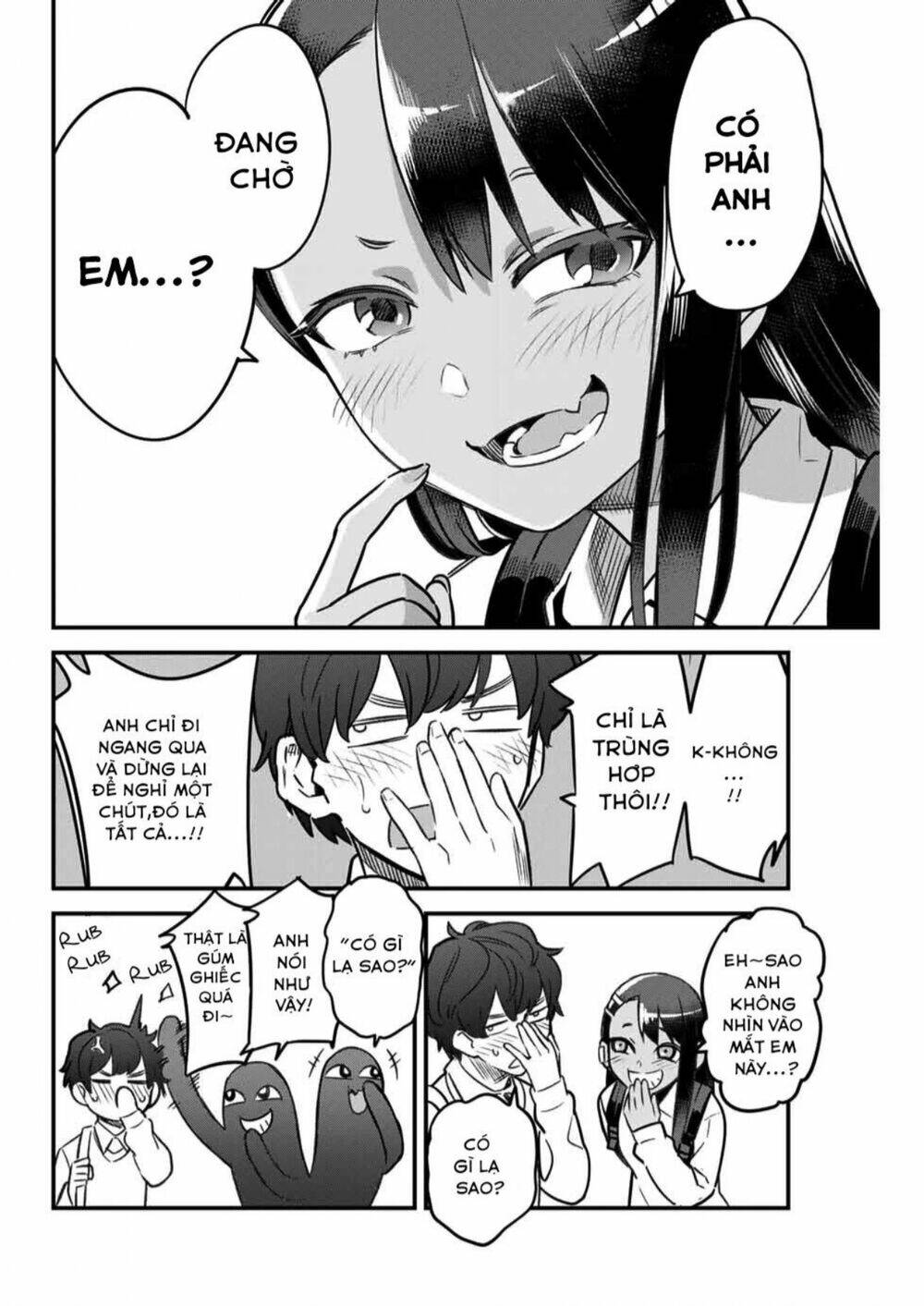 please don't bully me - nagatoro-san chapter 85: anh cảm thấy cô đơn khi không có em bên cạnh phải không, senpai? - Trang 2