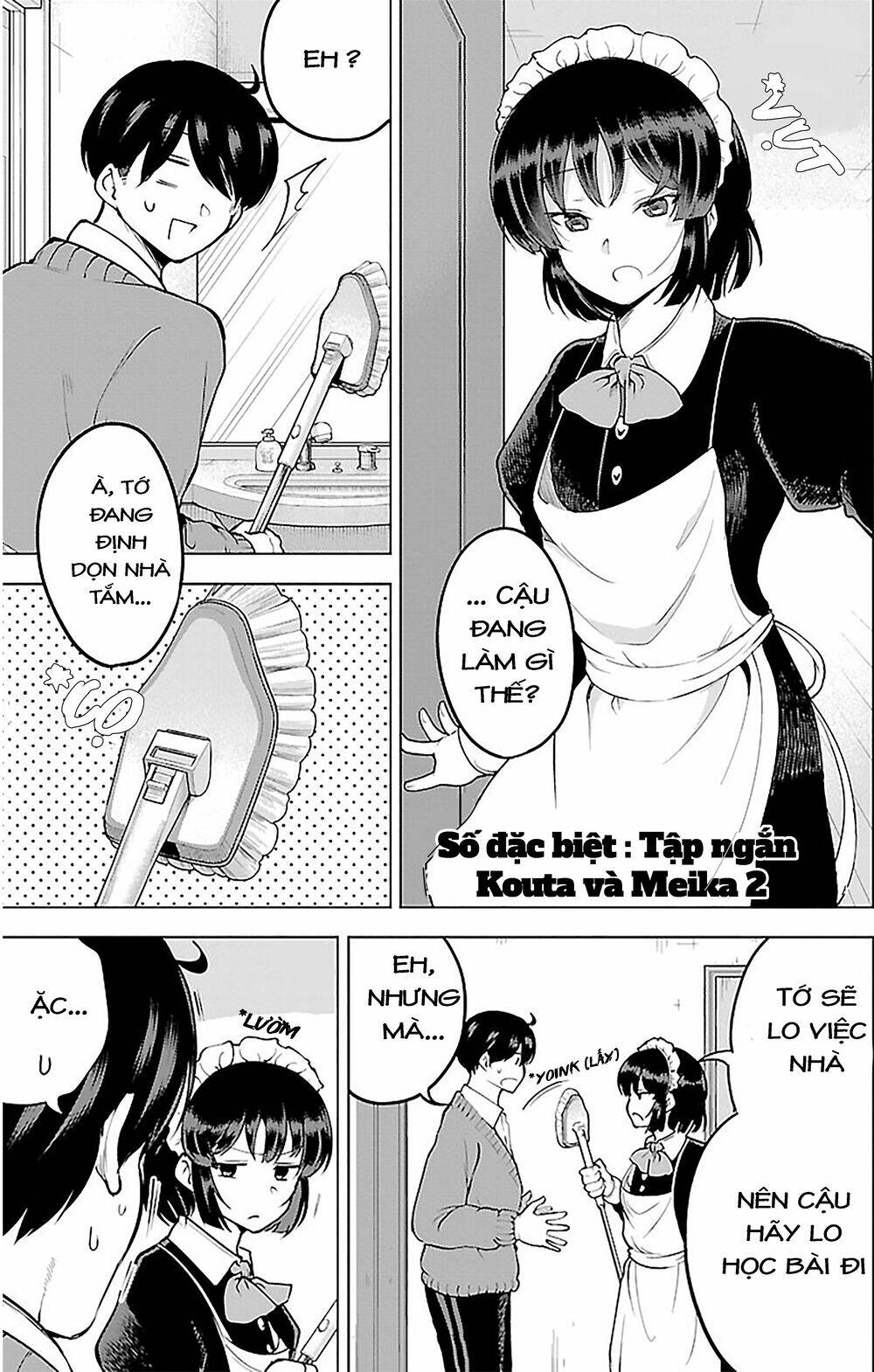 meika-san can't conceal her emotions chapter 24.1: số đặc biệt: tập ngắn về meika-san và kouta-san và lời bạt chương 2 - Trang 2