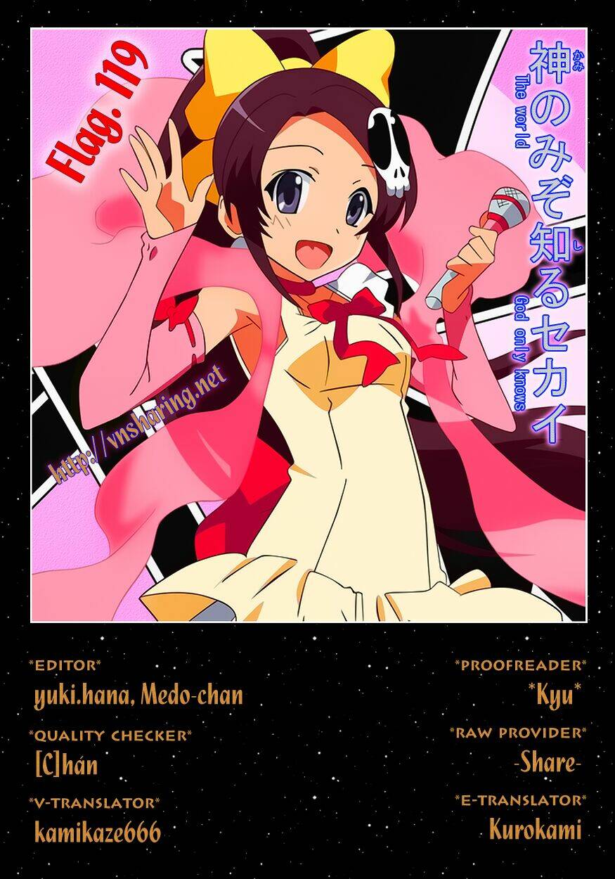 The World God Only Knows - Kami nomi zo Shiru Sekai Chapter 119 - Trang 2